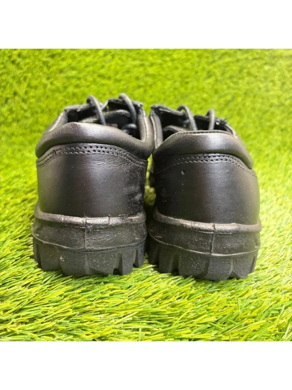 Rocky TMC 5000 Mens Size 9.5E Black Leather Slip-Resistant Oxford Work Shoes
